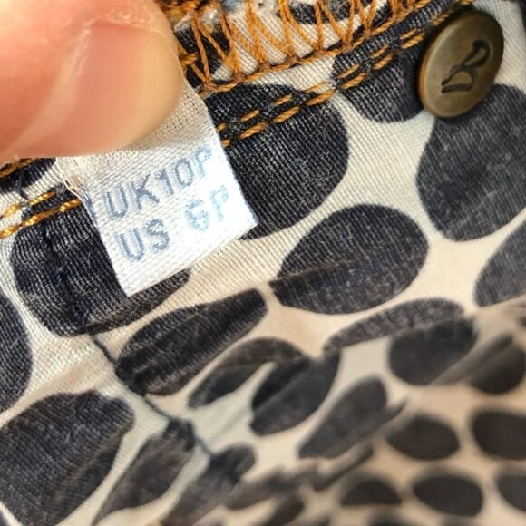 Boden Dark Wash Bootcut  Jeans Size 6 Petite - Picture 6 of 8